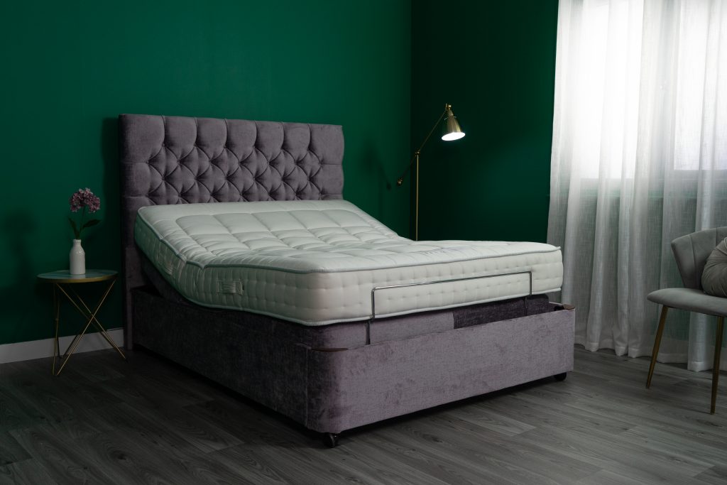 Elite adjustable king size bed.