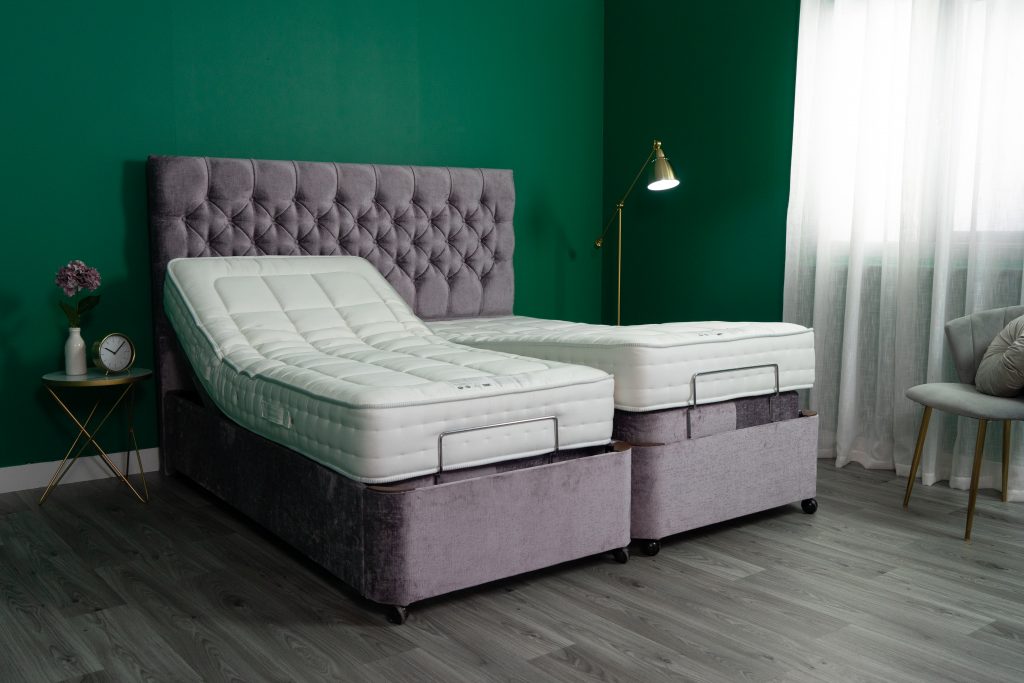 Elite adjustable twin dual bed.